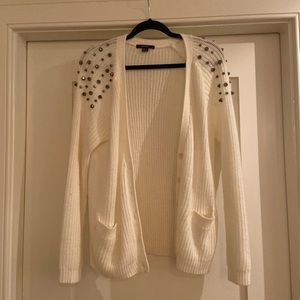 Studded cardigan
